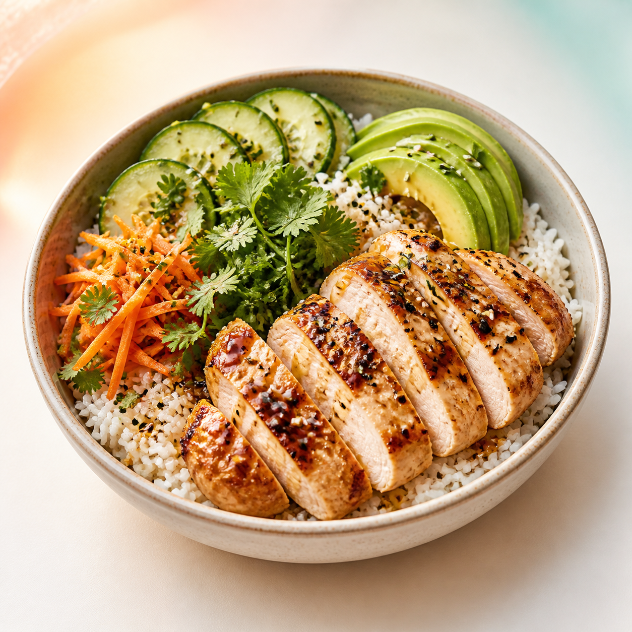 Chicken rice bowl