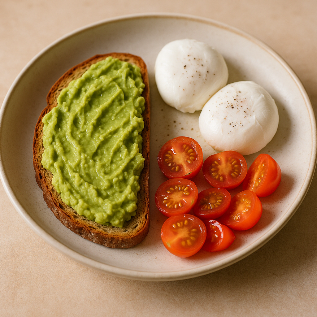 Avocado toast & eggs